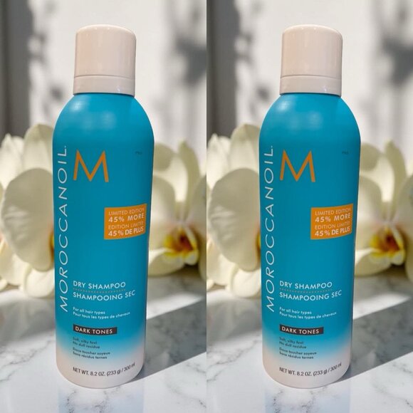 Moroccanoil limited Edition Jumbo Dry Shampoo Dark Tones 8.2 oz_ 2 units - Picture 1 of 1